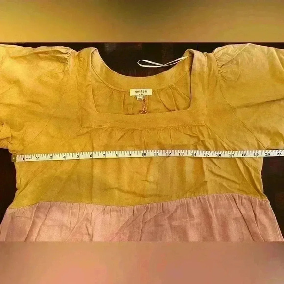 Umgee Colorblock Frayed Hem Dress (35) - Picture 9 of 9